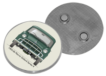 Morris Oxford Series II 1954-56 Round Fridge Magnet